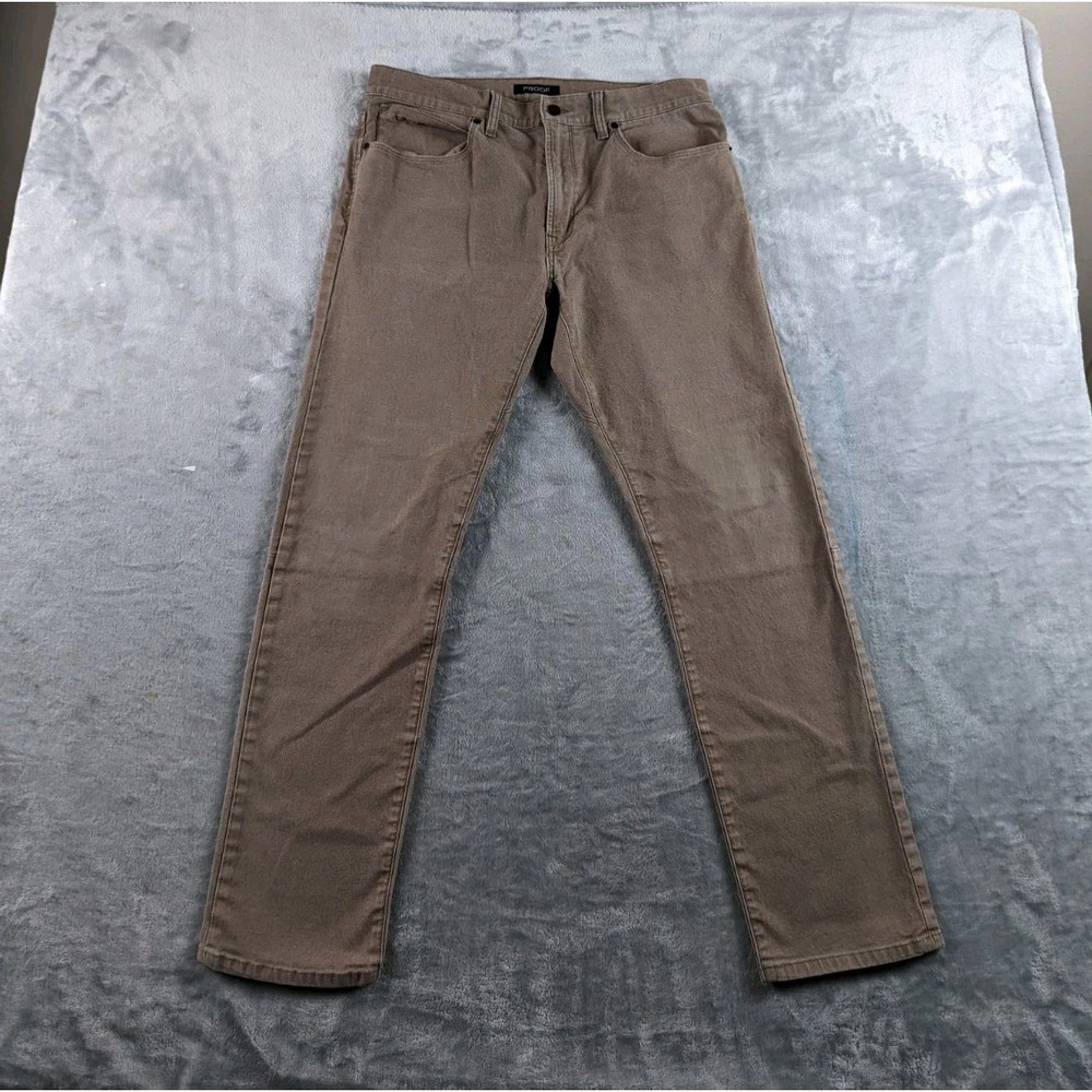 Proof Rover Pants Men 32x30 Light Brown Canvas Slim Fit Casual Huckberry